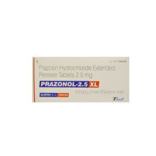 Prazonol XL 2.5mg